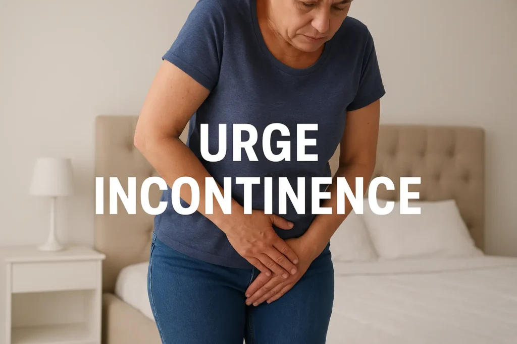 how to manage urge incontinence Nottinghamshire symptoms