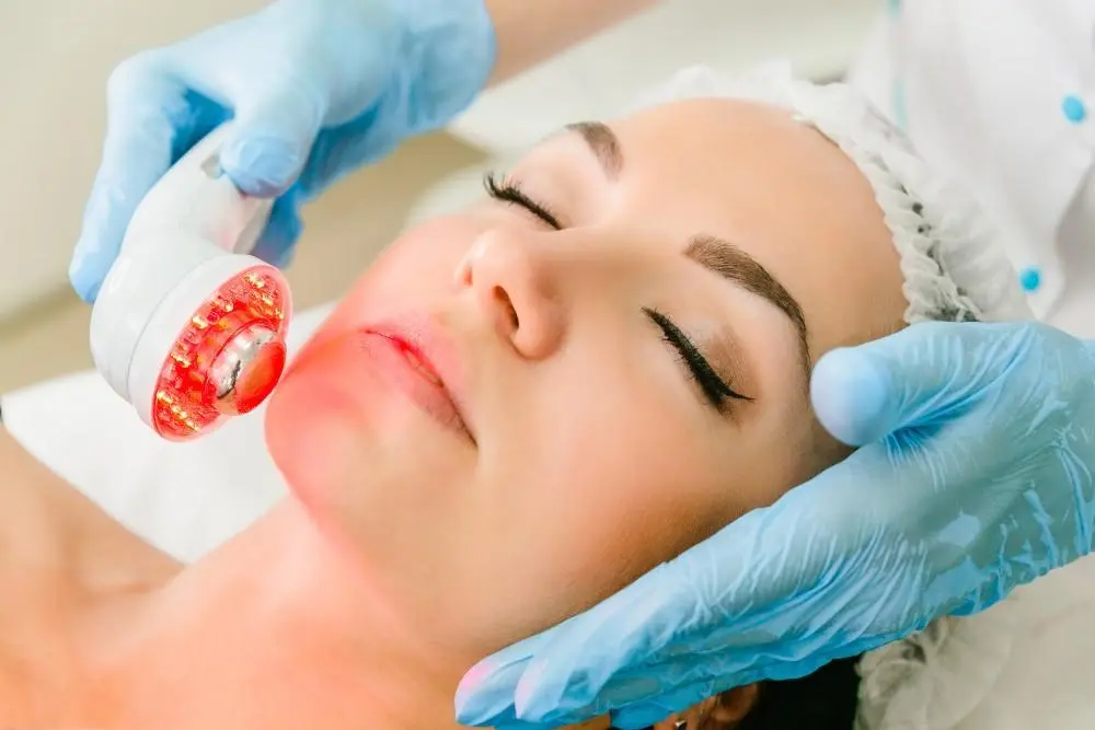 woman having non-surgical Morph8 treatment Nottinghamshire