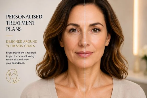 Before and after results of Collagen Lift Therapy Nottinghamshire
