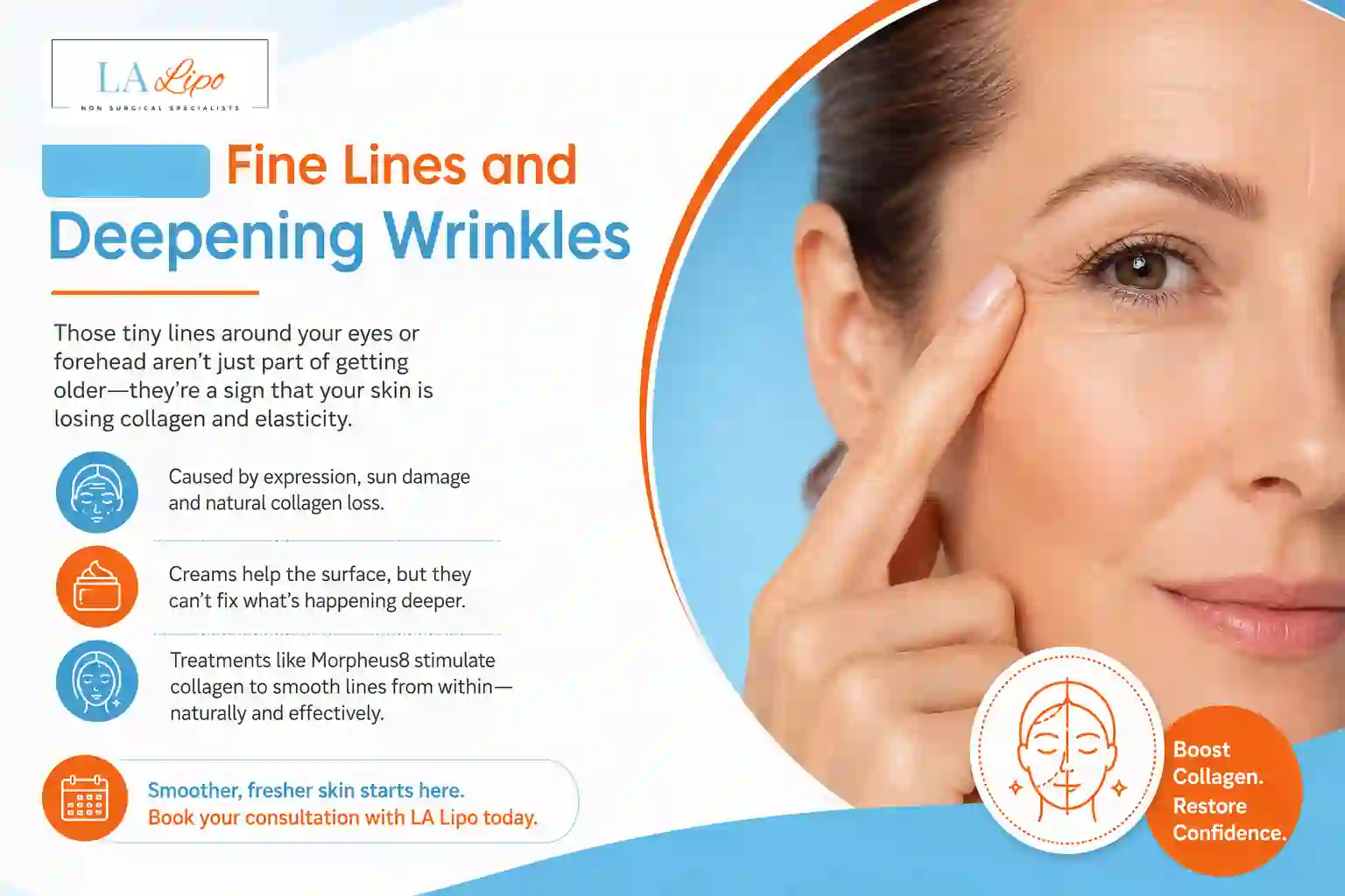 Sign #2: Fine Lines and Deepening Wrinkles Nottinghamshire