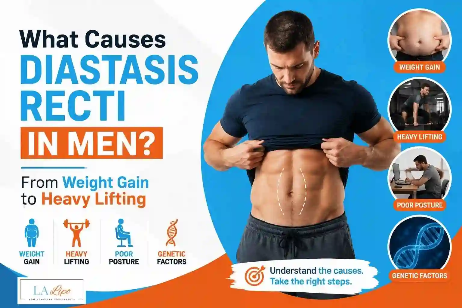 What Causes Diastasis Recti in Men? From Weight Gain to Heavy Lifting Nottinghamshire